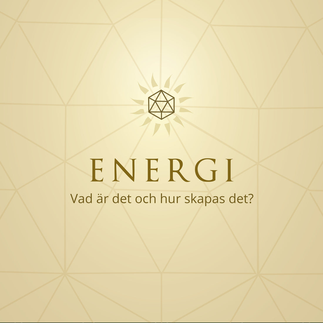 Stora artikeln om hur du får Energi och anledningen till orkeslöshet och utmattning